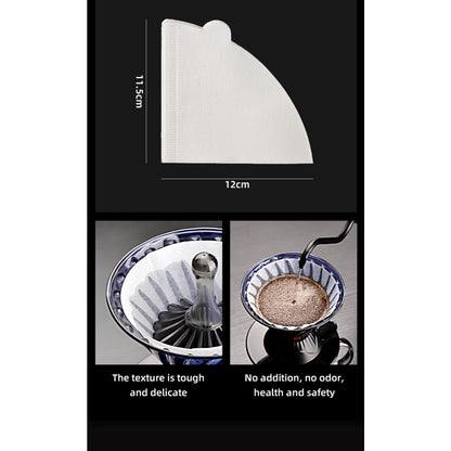 BINCOO Smart Hand Brewing Coffee Maker with Manual Grinder Pour-Over Coffee Combo Set Coffee Filter Paper Immersion-Style Dripper V60