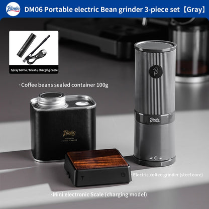 BINCOO DM06 Electric Coffee Grinder Steel Core Coffee Bean Grinder Portable Espresso Coffee Grinder