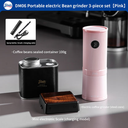 BINCOO DM06 Electric Coffee Grinder Steel Core Coffee Bean Grinder Portable Espresso Coffee Grinder