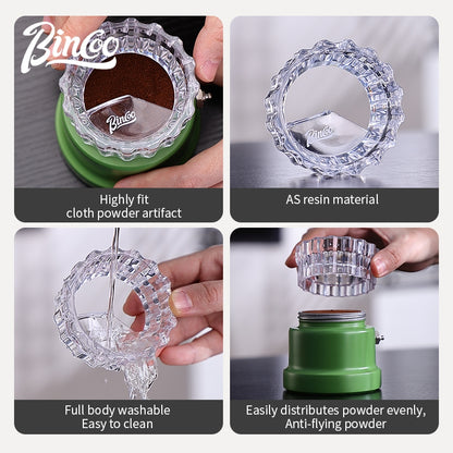 BINCOO Specialized Coffee Powder Dispenser for Moka Pots – Mini Single-Serve Powder Dispenser Accessory 1Cup