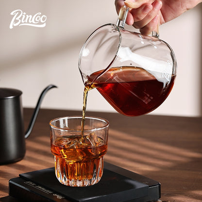 BINCOO Hand-Drip Coffee Set with Manual Grinder | Complete Home Hand-Drip Coffee Filter Set | Coffee Accessories Set