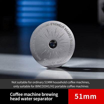 BINCOO Coffee Machine Brew Head Dispersion Net Stainless Steel Shower Screen Espresso Extractor Replacement Accessories 51MM/58MM