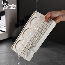 BINCOO Coffee Tamping Mat Bar Non-slip Mat Coffee Tamper & Distributor Set Coffee Storage Mat Utensil Kit