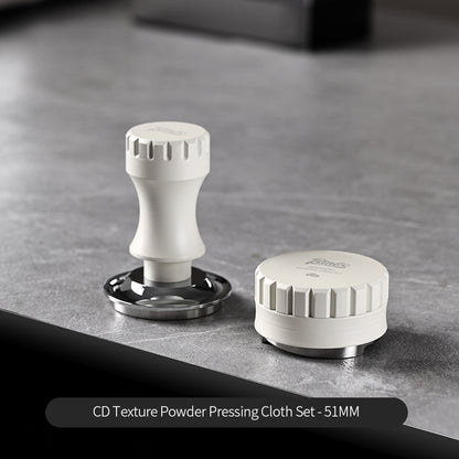 BINCOO Coffee Tamping Mat Bar Non-slip Mat Coffee Tamper & Distributor Set Coffee Storage Mat Utensil Kit