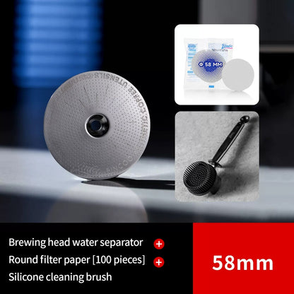 BINCOO Coffee Machine Brew Head Dispersion Net Stainless Steel Shower Screen Espresso Extractor Replacement Accessories 51MM/58MM