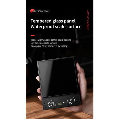 BINCOO Coffee Electronic Scale Smart Pour Over & Espresso Scale with Timer Household Baking Digital Display Scale