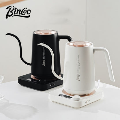 BINCOO Constant Temperature Hand Drip Coffee Kettle Set Stainless Steel Long Spout Pot With Coffee Grinder Coffee Brewing Tools