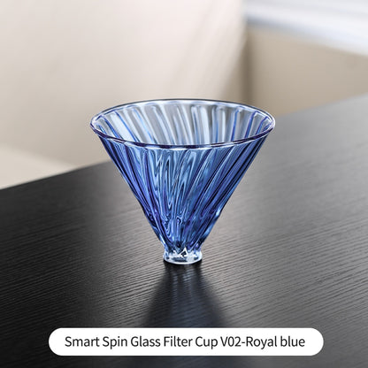 Bincoo Coffee Filter Cup Glass Filter Cup V60 Filter Hnad brewed Funnel Coffee Utensil
