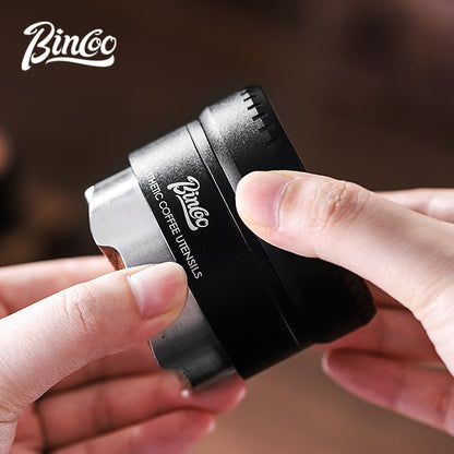 BINCOO Self-leveling Doser & Self-adjusting Constant-force Tamper Espresso Coffee Set 58MM