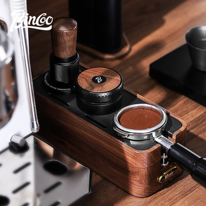 BINCOO Self-leveling Doser & Self-adjusting Constant-force Tamper Espresso Coffee Set 58MM