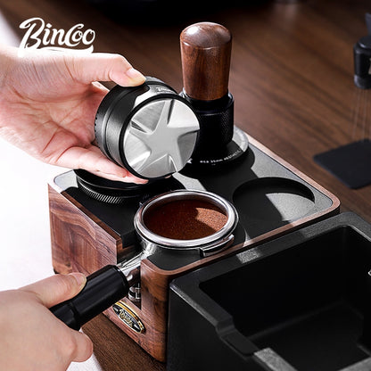 BINCOO Self-leveling Doser & Self-adjusting Constant-force Tamper Espresso Coffee Set 58MM