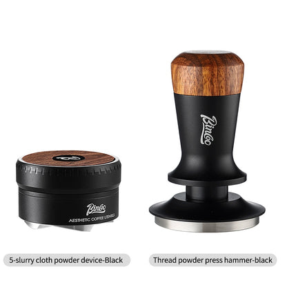 BINCOO Self-leveling Doser & Self-adjusting Constant-force Tamper Espresso Coffee Set 58MM