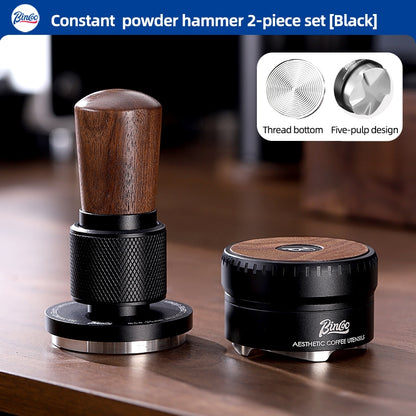 BINCOO Self-leveling Doser & Self-adjusting Constant-force Tamper Espresso Coffee Set 58MM