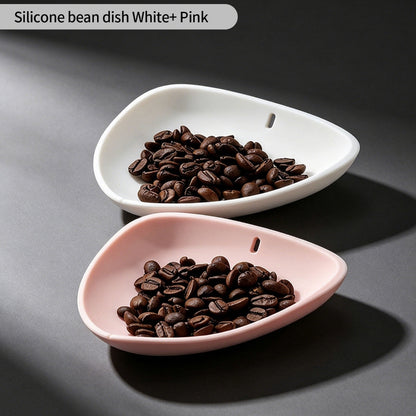BINCOO Coffee Silicone Dosing Cup Wall-Hung Espresso Bar Storage Tray Coffee Portioning Tool