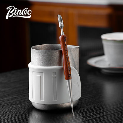 BINCOO Titanium Latte Art Pen Espresso Decorating Needle Professional Coffee Latte Tool Coffee Accessory