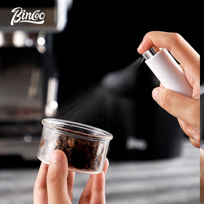 BINCOO Anti-Static Coffee Spray Bottle with Bean Dish & Vacuum Storage Can Set Fine Mist Sprayer Portable