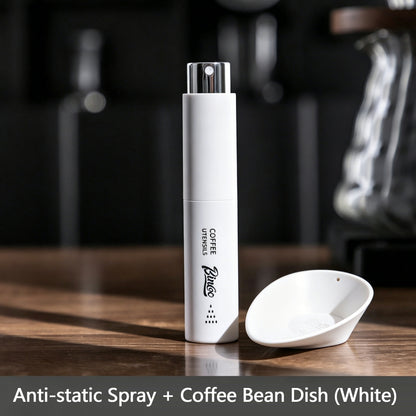 BINCOO Anti-Static Coffee Spray Bottle with Bean Dish & Vacuum Storage Can Set Fine Mist Sprayer Portable