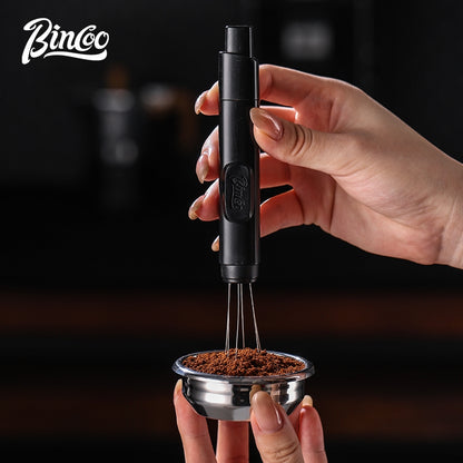 BINCOO Pressure Portafilter Basket Precision Drilled Slow Flow Design Espresso Machine Handle Accessory Boost Extraction Rate 58MM