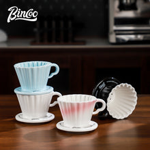 Bincoo Ceramic Filter Cup Hand Brewing Sharing Pot Glass Coffee Pot Set Coffee Utensils 500ML
