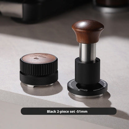 BINCOO 30 Pounds Constant Force Impact Coffee Tamper Set, 3-in-1 Coffee Machine Accessory Kit 51MM/58MM