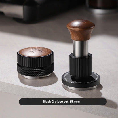 BINCOO 30 Pounds Constant Force Impact Coffee Tamper Set, 3-in-1 Coffee Machine Accessory Kit 51MM/58MM