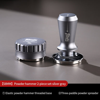 BINCOO Espresso Distributor & Tamper 2-Piece Set Coffee Machine Storage Base Kit 51MM/58MM