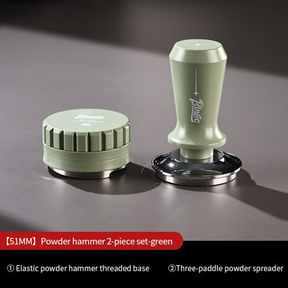 BINCOO Espresso Distributor & Tamper 2-Piece Set Coffee Machine Storage Base Kit 51MM/58MM