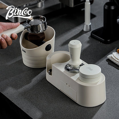 BINCOO Coffee Tamper Set Distributor & Tamper Station 3-Piece Kit Espresso Coffee Tool Set 51MM/58MM