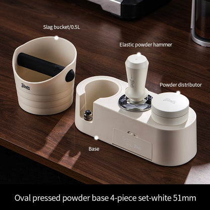 BINCOO Coffee Tamper Set Distributor & Tamper Station 3-Piece Kit Espresso Coffee Tool Set 51MM/58MM
