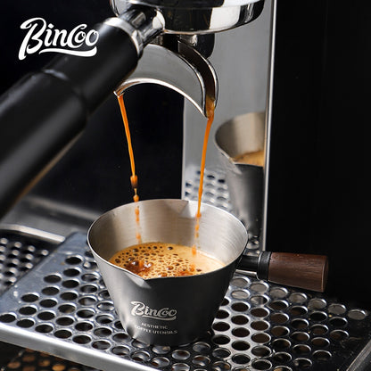 BINCOO 304 Stainless Steel Espresso Measuring Cup With Scale Coffee Drip Cup 90ML