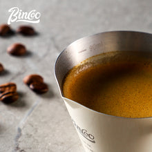 BINCOO 304 Stainless Steel Espresso Measuring Cup With Scale Coffee Drip Cup 90ML