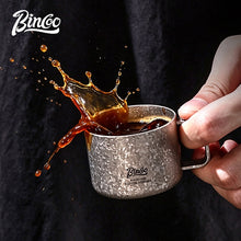 BINCOO Pure Titanium Coffee Cup Portable Coffee Tasting Cup for Home & Office 80ML