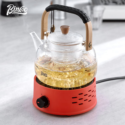 BINCOO Electric Ceramic Stove for Moka Pot Special Coffee Heating Stove Mini Household Heating Base for Tea Brewing