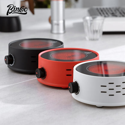 BINCOO Electric Ceramic Stove for Moka Pot Special Coffee Heating Stove Mini Household Heating Base for Tea Brewing