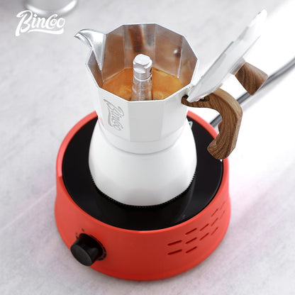 BINCOO Electric Ceramic Stove for Moka Pot Special Coffee Heating Stove Mini Household Heating Base for Tea Brewing