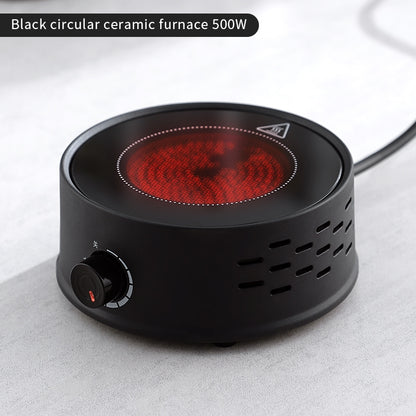 BINCOO Electric Ceramic Stove for Moka Pot Special Coffee Heating Stove Mini Household Heating Base for Tea Brewing
