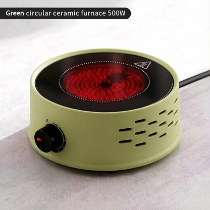 BINCOO Electric Ceramic Stove for Moka Pot Special Coffee Heating Stove Mini Household Heating Base for Tea Brewing
