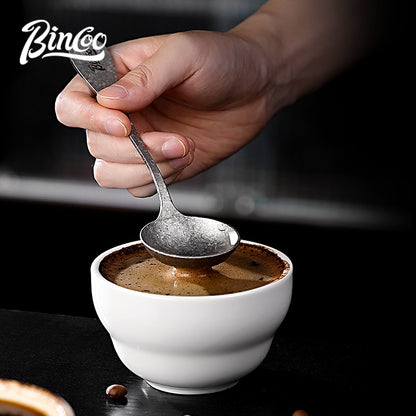 BINCOO SCA Pure Titanium Cupping Spoon Standard Barista Coffee Tasting Spoon Coffee Tool