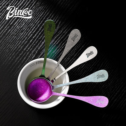 BINCOO SCA Pure Titanium Cupping Spoon Standard Barista Coffee Tasting Spoon Coffee Tool