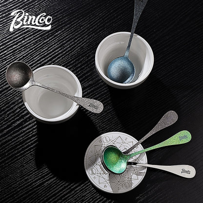 BINCOO SCA Pure Titanium Cupping Spoon Standard Barista Coffee Tasting Spoon Coffee Tool