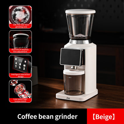 BINCOO Electric Coffee Grinder 48 Adjustable Settings Professional Automatic Coffee Grinder for Espresso & Pour Over Coffee Equipment