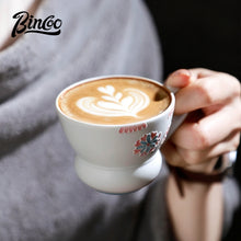 BINCOO Hand‑painted Mini Ceramic Coffee Cup Espresso Latte Art Cup Coffee Mug130ML/230ML