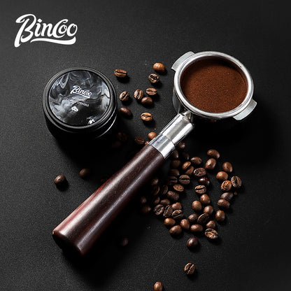 BINCOO 3‑Blade Distribution Tool, Spring‑Loaded Stainless Steel Tamper, Dosing Ring Set, Coffee Accessory Kit