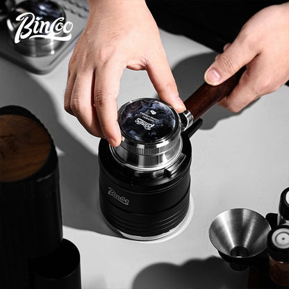 BINCOO Self‑Gravity Distributor Stainless‑Steel 3‑Blade Constant‑Force Coffee Distributor Espresso Coffee Accessory Set 58MM