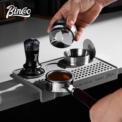 BINCOO Self‑Gravity Distributor Stainless‑Steel 3‑Blade Constant‑Force Coffee Distributor Espresso Coffee Accessory Set 58MM