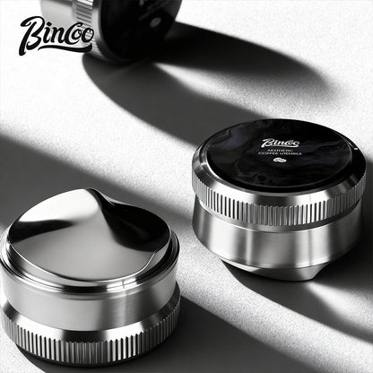 BINCOO Self‑Gravity Distributor Stainless‑Steel 3‑Blade Constant‑Force Coffee Distributor Espresso Coffee Accessory Set 58MM