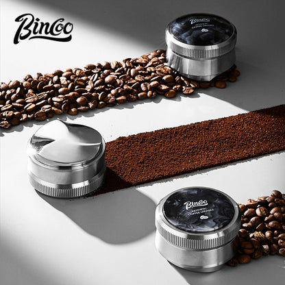 BINCOO Self‑Gravity Distributor Stainless‑Steel 3‑Blade Constant‑Force Coffee Distributor Espresso Coffee Accessory Set 58MM