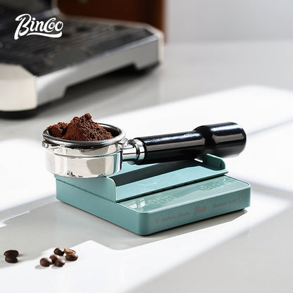BINCOO Glass‑Panel Coffee Digital Scale Special for Espresso & Pour‑Over Coffee Coffee Bean Weighing Scale with Timer Function