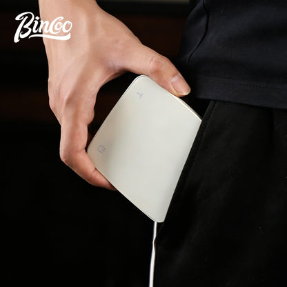 BINCOO Coffee Digital Scale, Magnetic‑attach Smart Scale, Mini Smart Scale for Espresso & Pour‑Over, Weighing & Timing Function