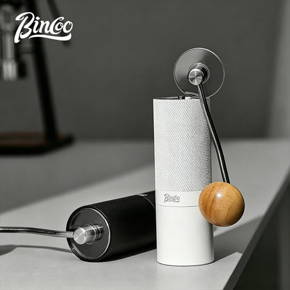 BINCOO Hand Coffee Grinder, Titanium‑Plated Burr Manual Coffee Grinder, Espresso Manual Coffee Maker